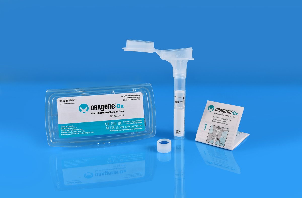 Oragene•Dx saliva collection kit, OGD-510