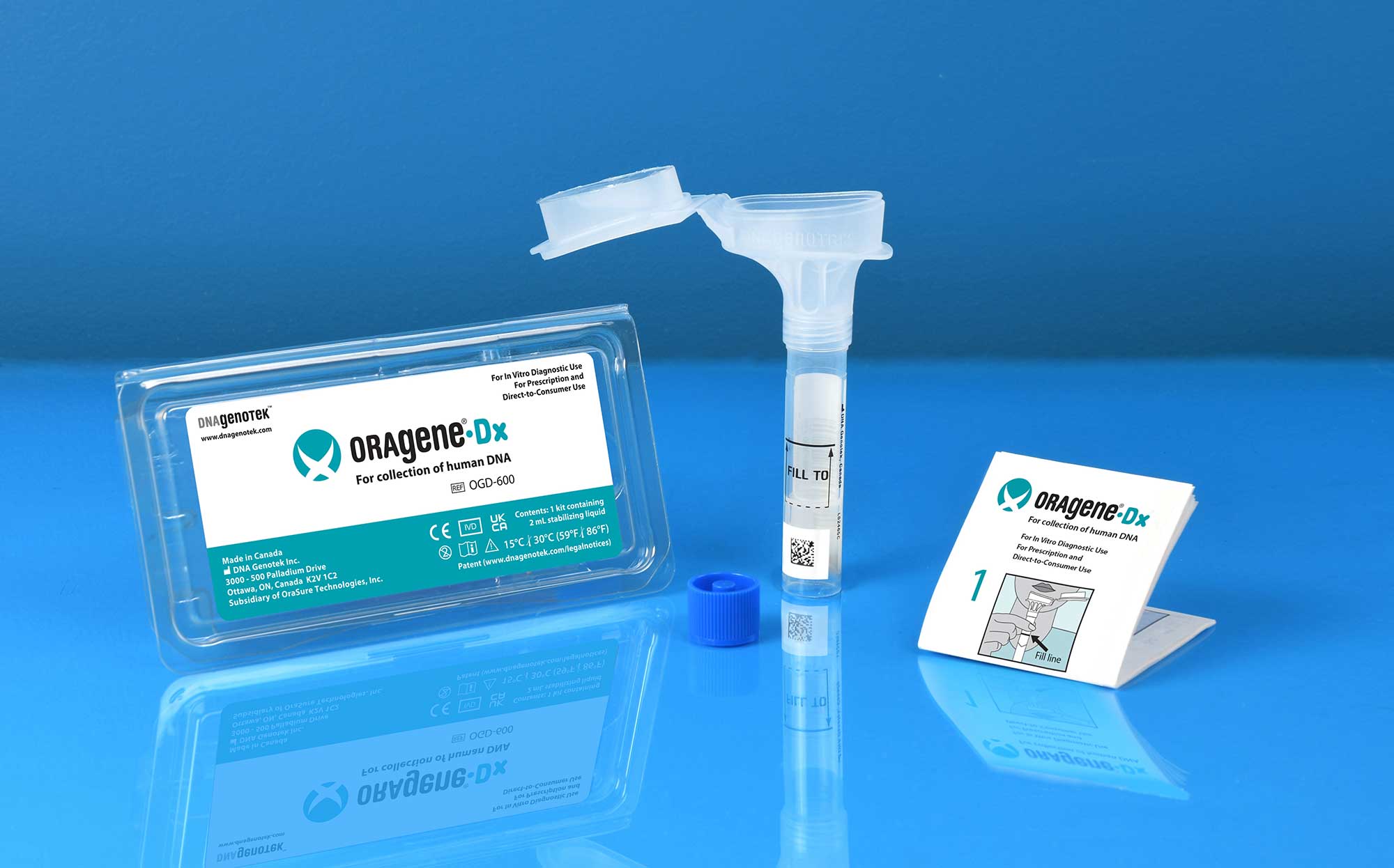 Oragene•Dx saliva collection kit, OGD-600