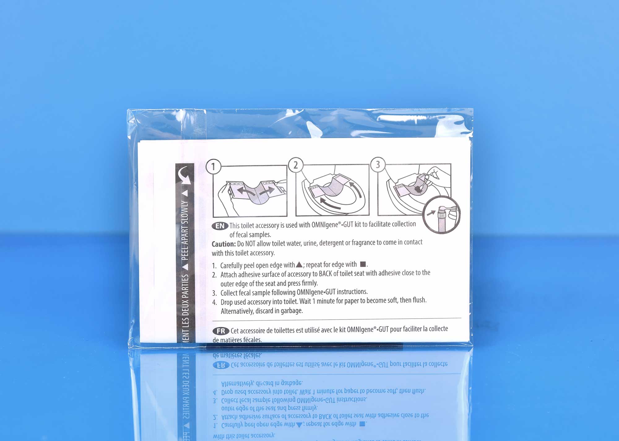 Toilet Accessory for use with OMNIgene•GUT