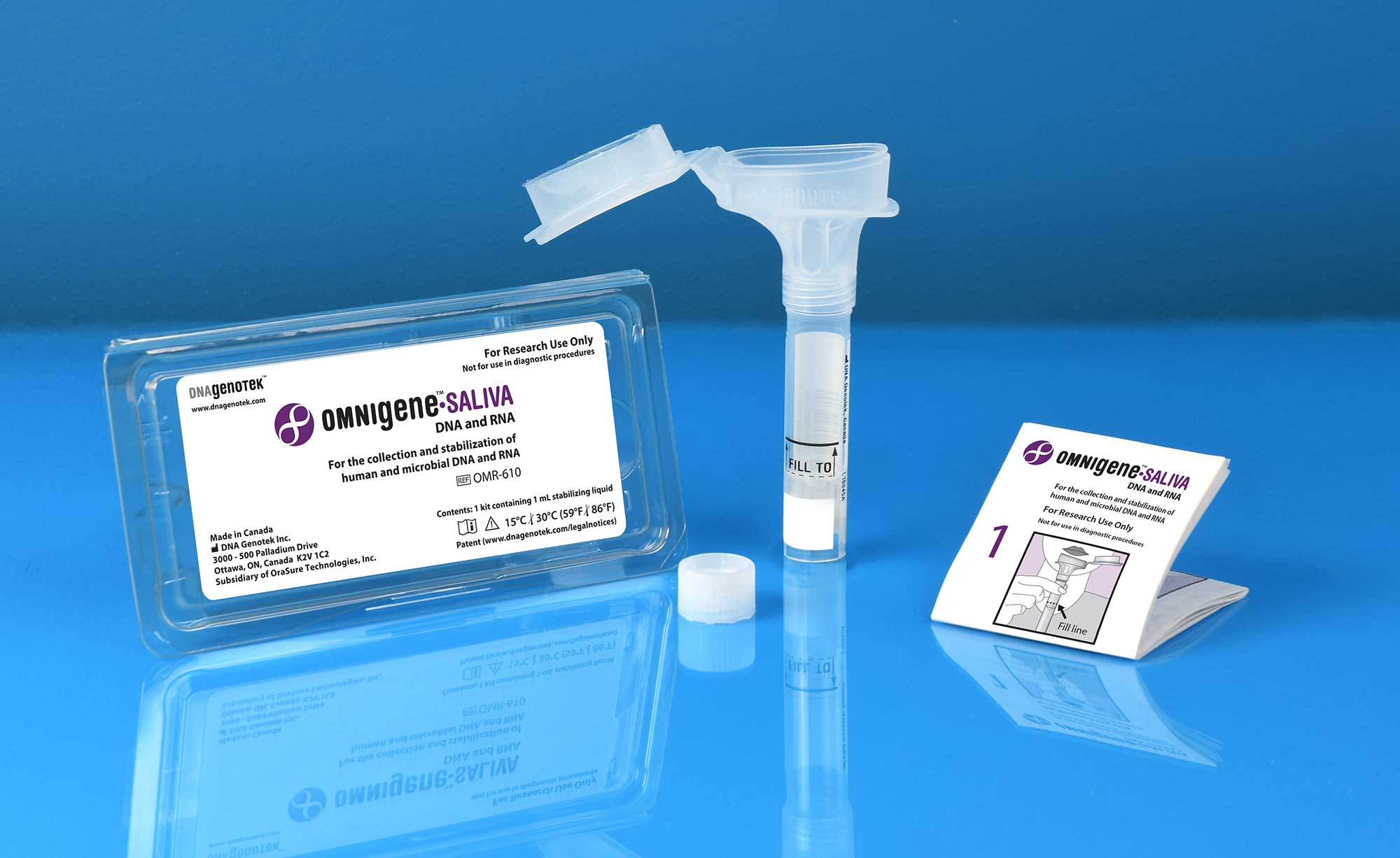 ​Human and microbial DNA and RNA from a single saliva sample with OMNIgene SALIVA DNA and RNA