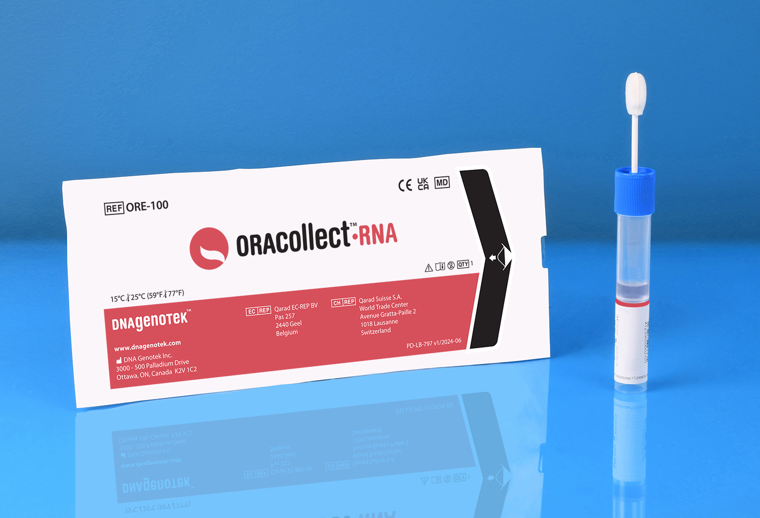 RNA from saliva for in vitro diagnostic use