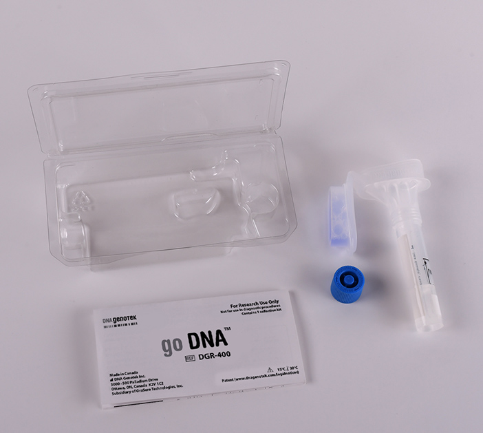 go-dna DGR-400 collection of DNA samples